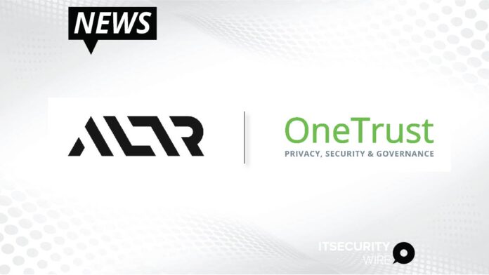 ALTR and OneTrust Announce Partnership to Enable Businesses to Identify and Mitigate Security and Privacy Risks to Data