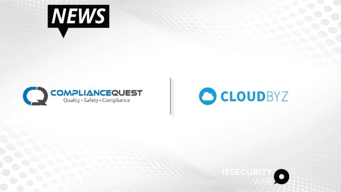 ComplianceQuest Partners with Cloudbyz