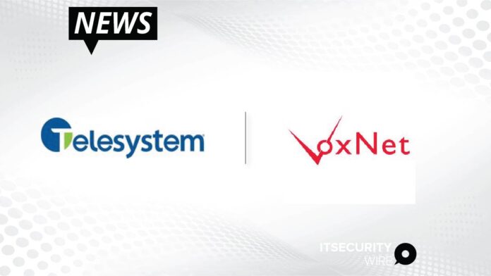 Telesystem to Acquire Managed Services Provider VoxNet-01