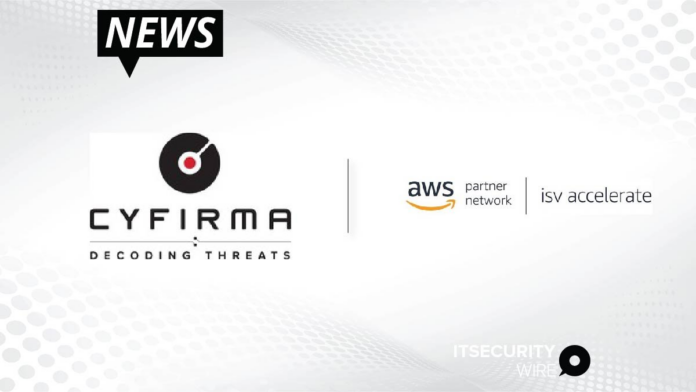 CYFIRMA launches Threat Visibility and Cyber Intelligence Capabilities in AWS Marketplace; joins AWS ISV Accelerate Program