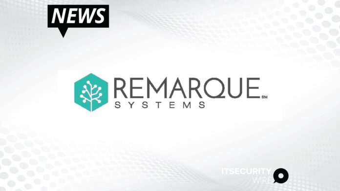 Remarque Systems Secures Industry's First Patent For Trail-Audited_ Real-Time_ Risk-Based Quality Management Platform