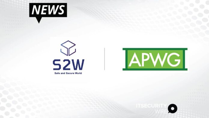 S2W joins membership of APWG - Anti-Phishing Working Group