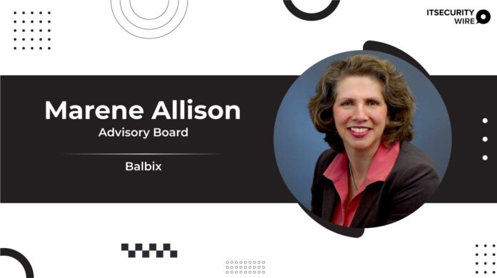 Marene Allison, Former Vice President And CISO Of Johnson & Johnson, Enters Balbix's Advisory Board