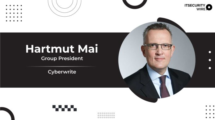 Former Allianz Veteran Hartmut Mai Enters Cyberwrite, The Technology Leader In Cyber Insurance