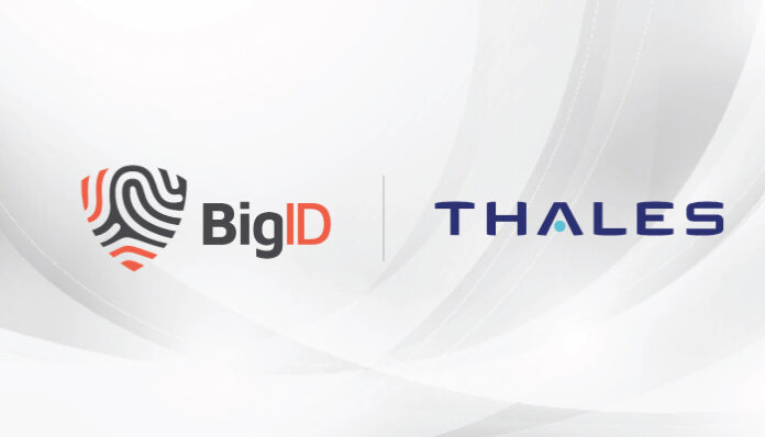 BigID and Thales Form Partnership To Deliver Comprehensive Data Protection & Privacy Compliance